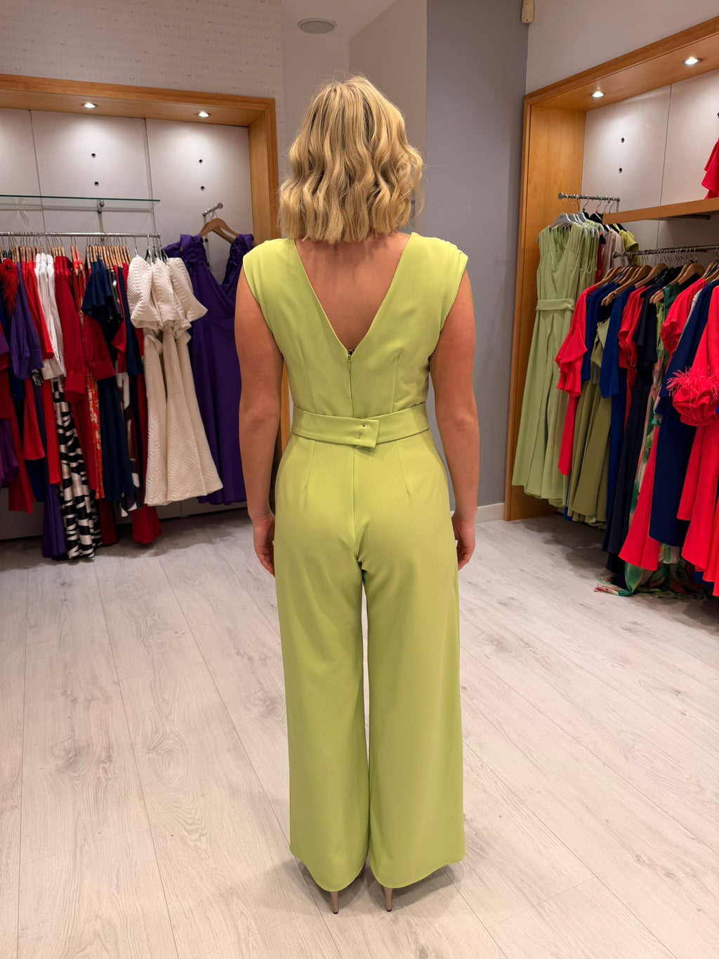 Casting Pistachio Jumpsuit