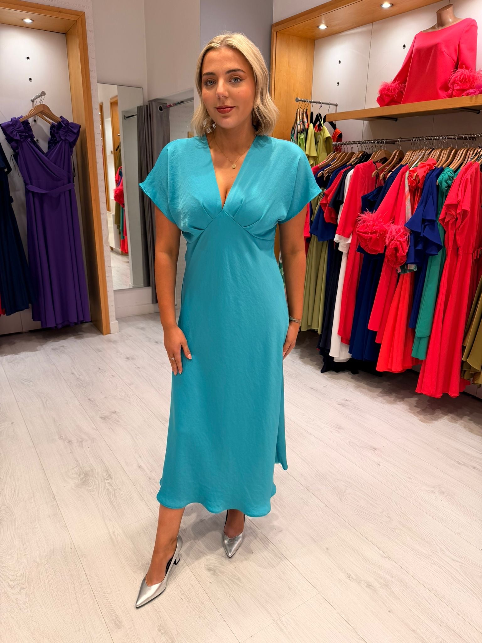 Arggido Turquoise Dress