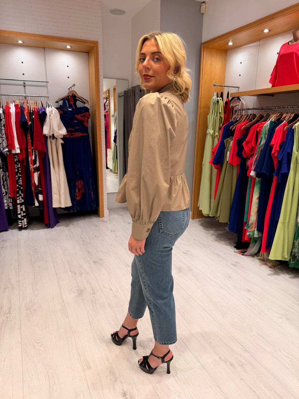 Karen By Simonsen Peplum Top