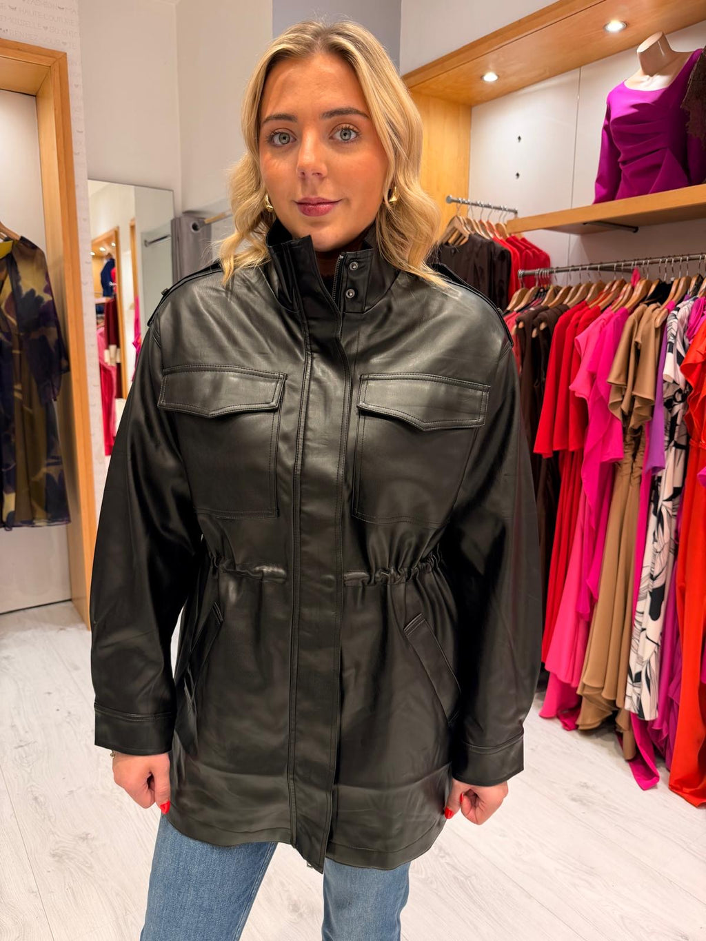 Kaffe Leather Jacket