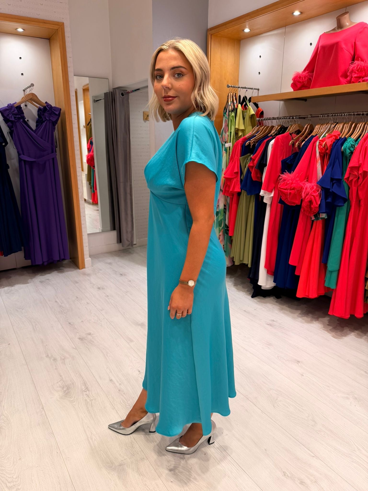 Arggido Turquoise Dress