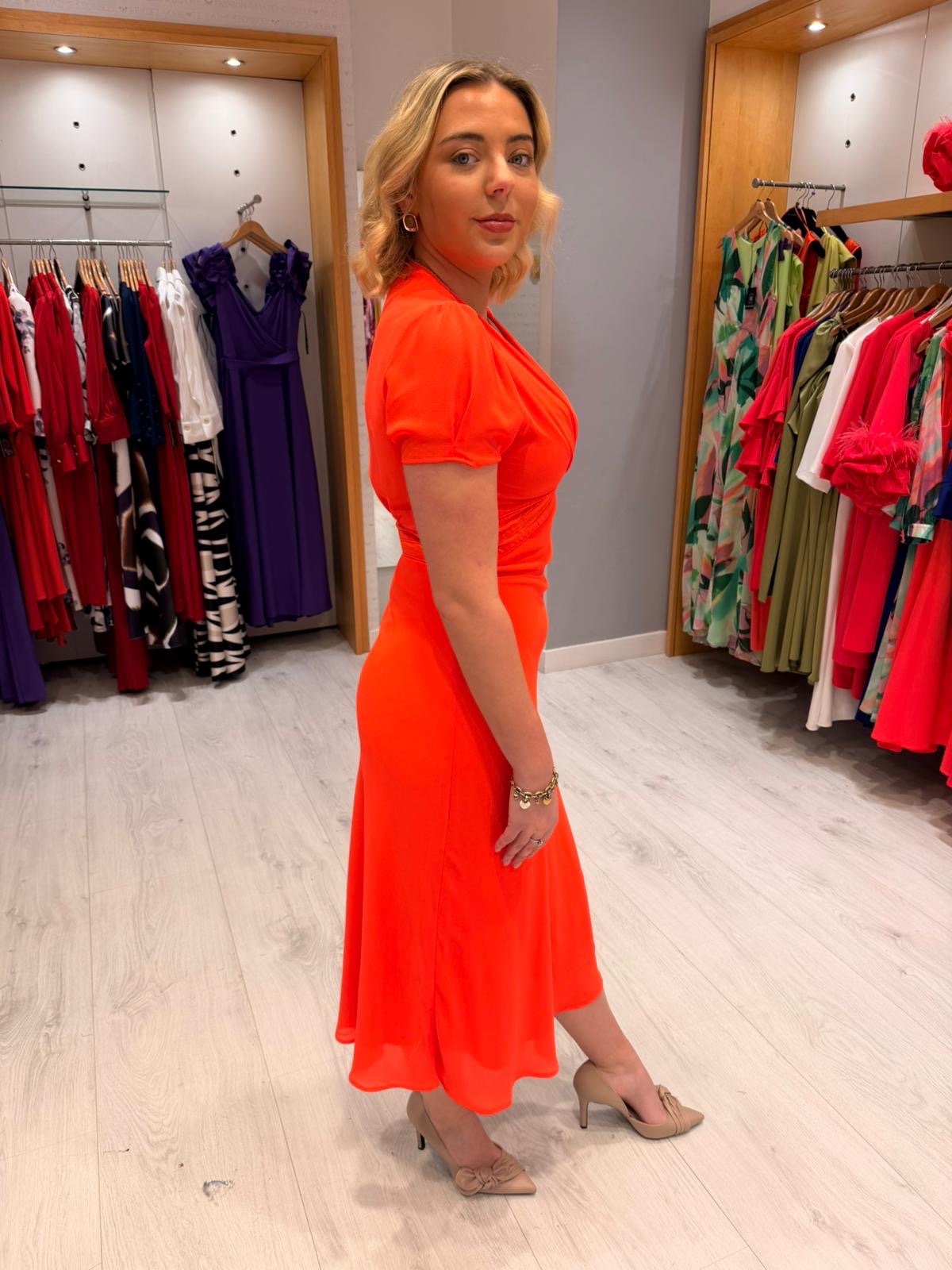 This Girls Curiosity Orange Dress