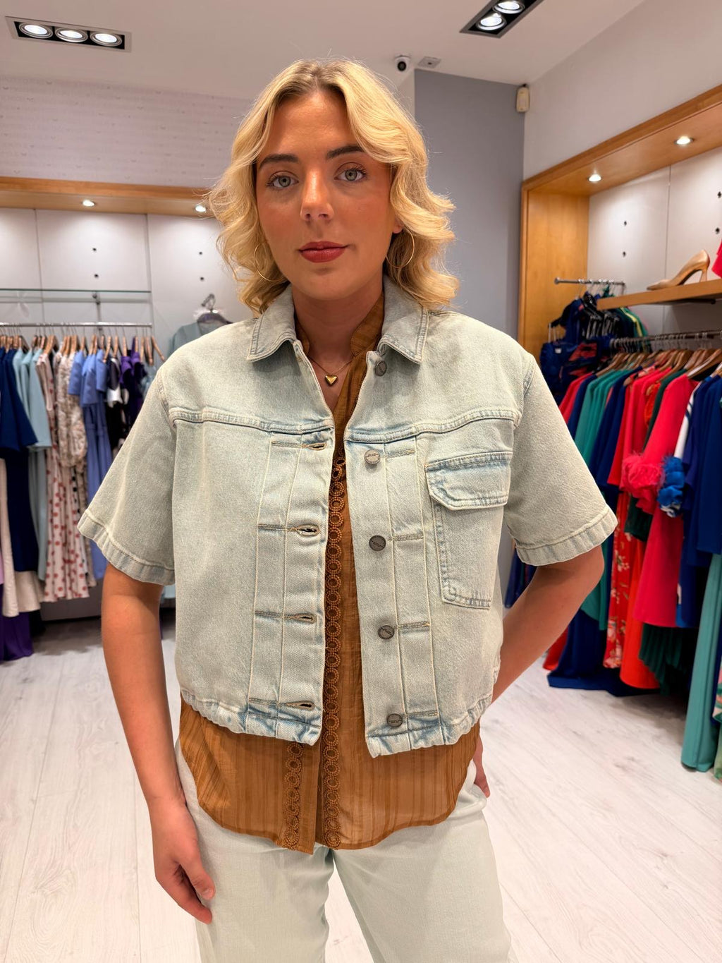 Yaya Denim Shacket