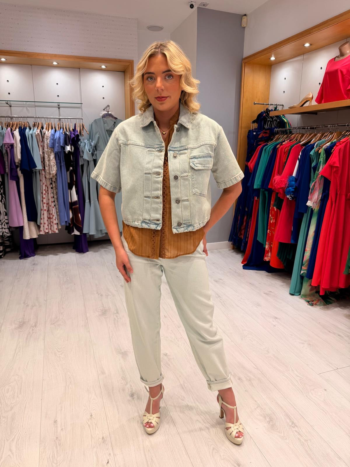 Yaya Denim Shacket