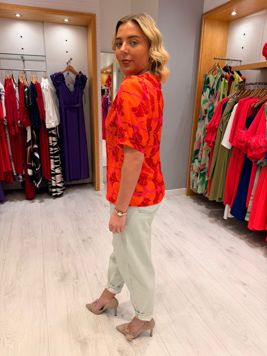 This Girls Curiosity Orange Top
