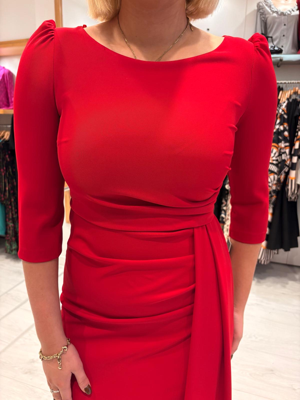 Rolemode Classic Ruby Draped Dress