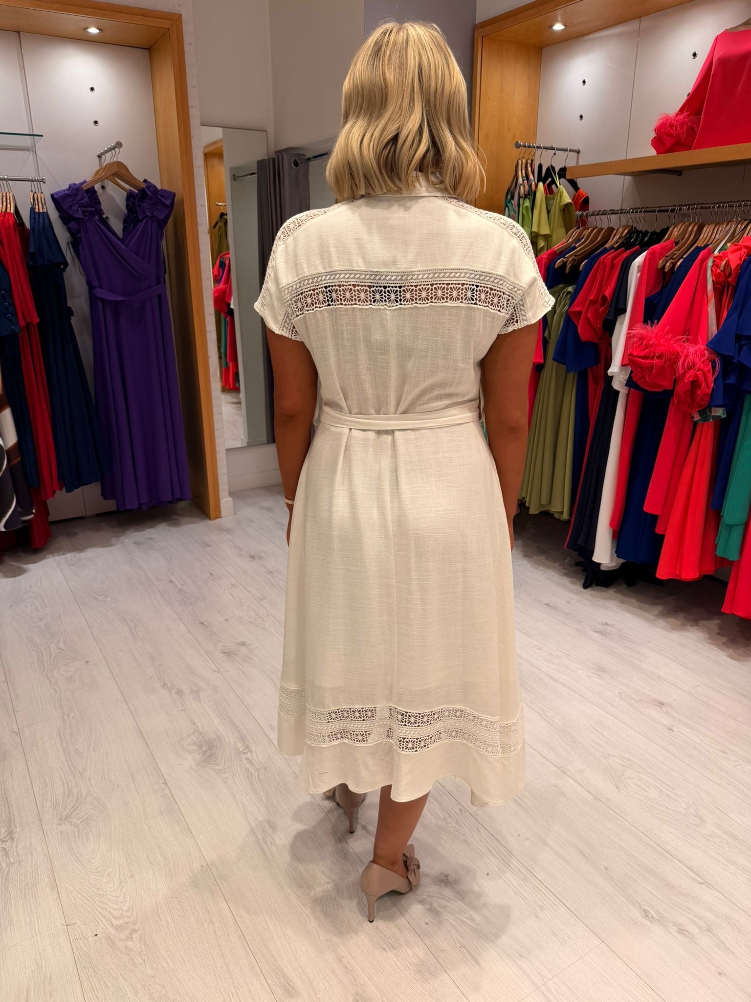 Arggido White Dress