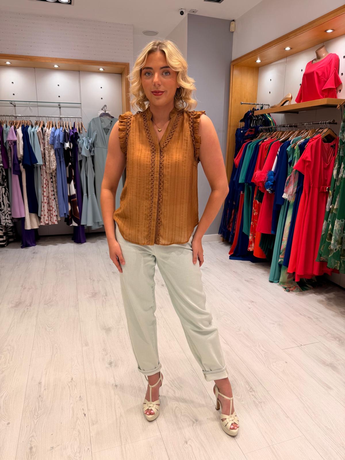 Co'Couture Frill Top