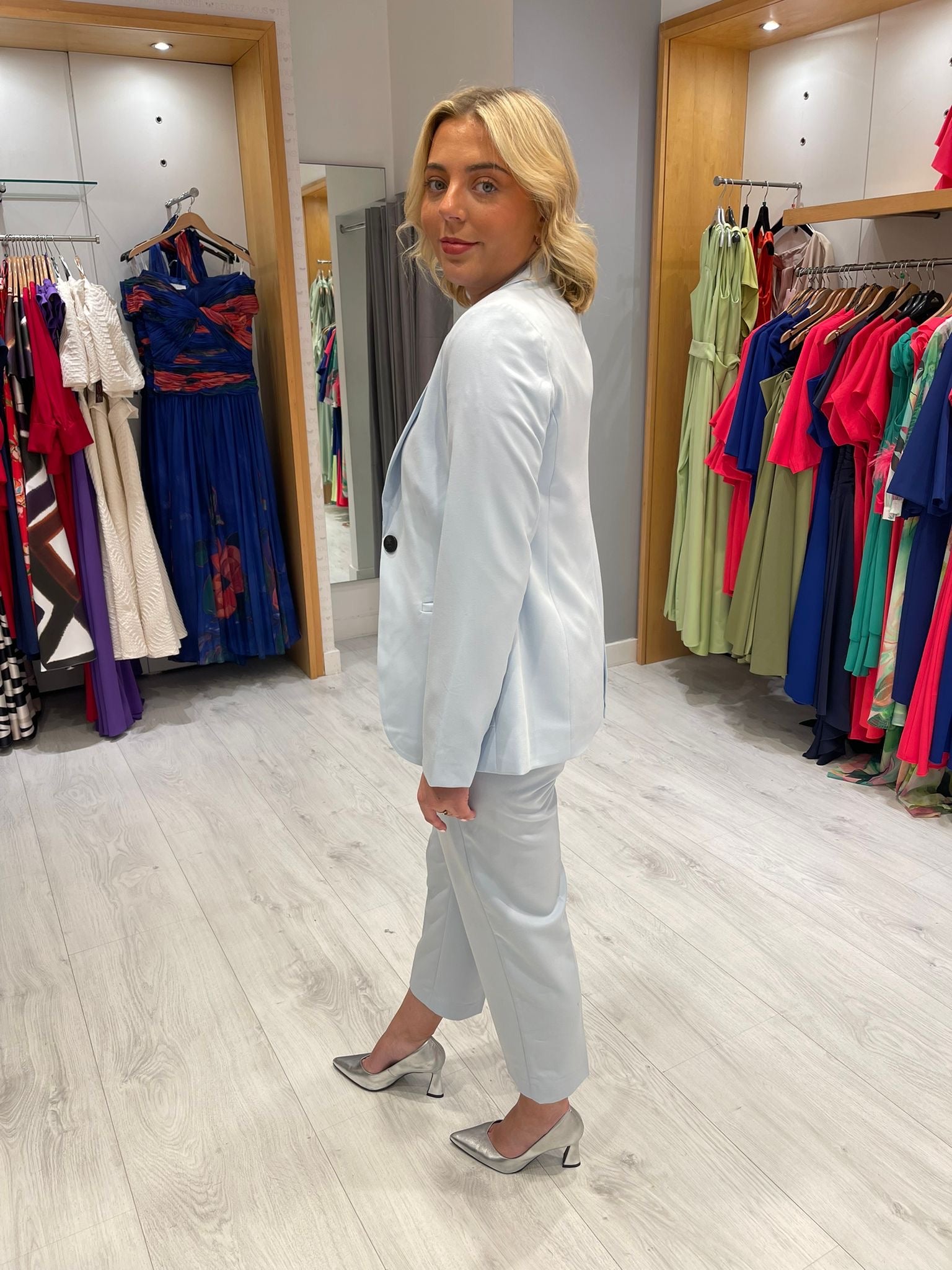 Kaffe Blue Sakura Trousers