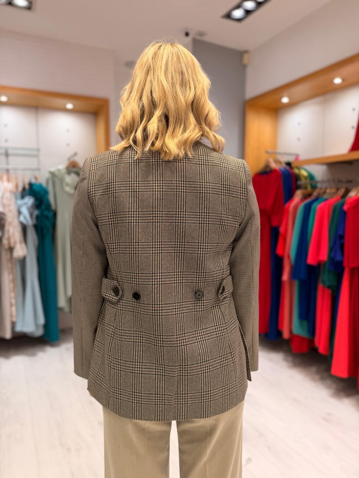 Co'Couture Checked Blazer