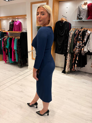 Rolemode Navy Long-Sleeve Dress