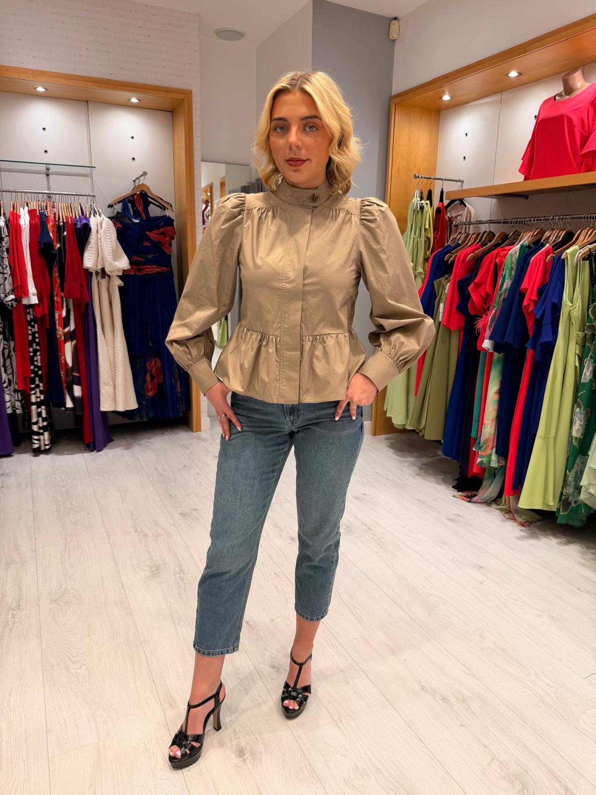 Karen By Simonsen Peplum Top
