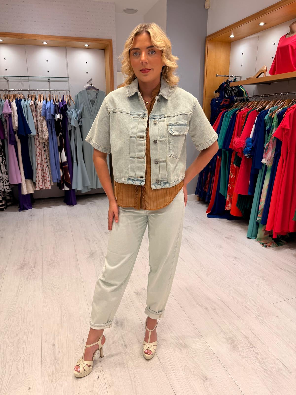 Yaya Denim Shacket