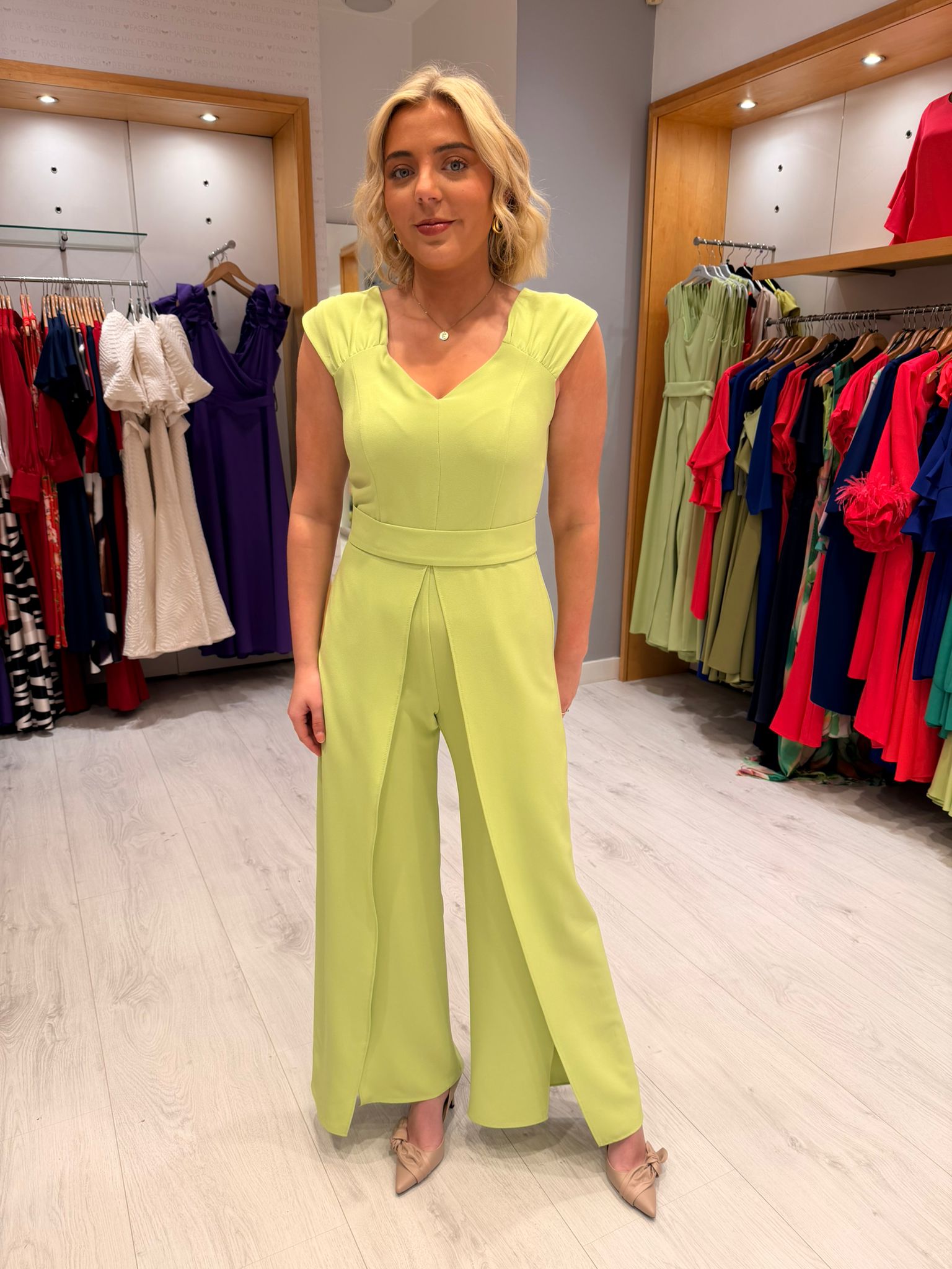Casting Pistachio Jumpsuit