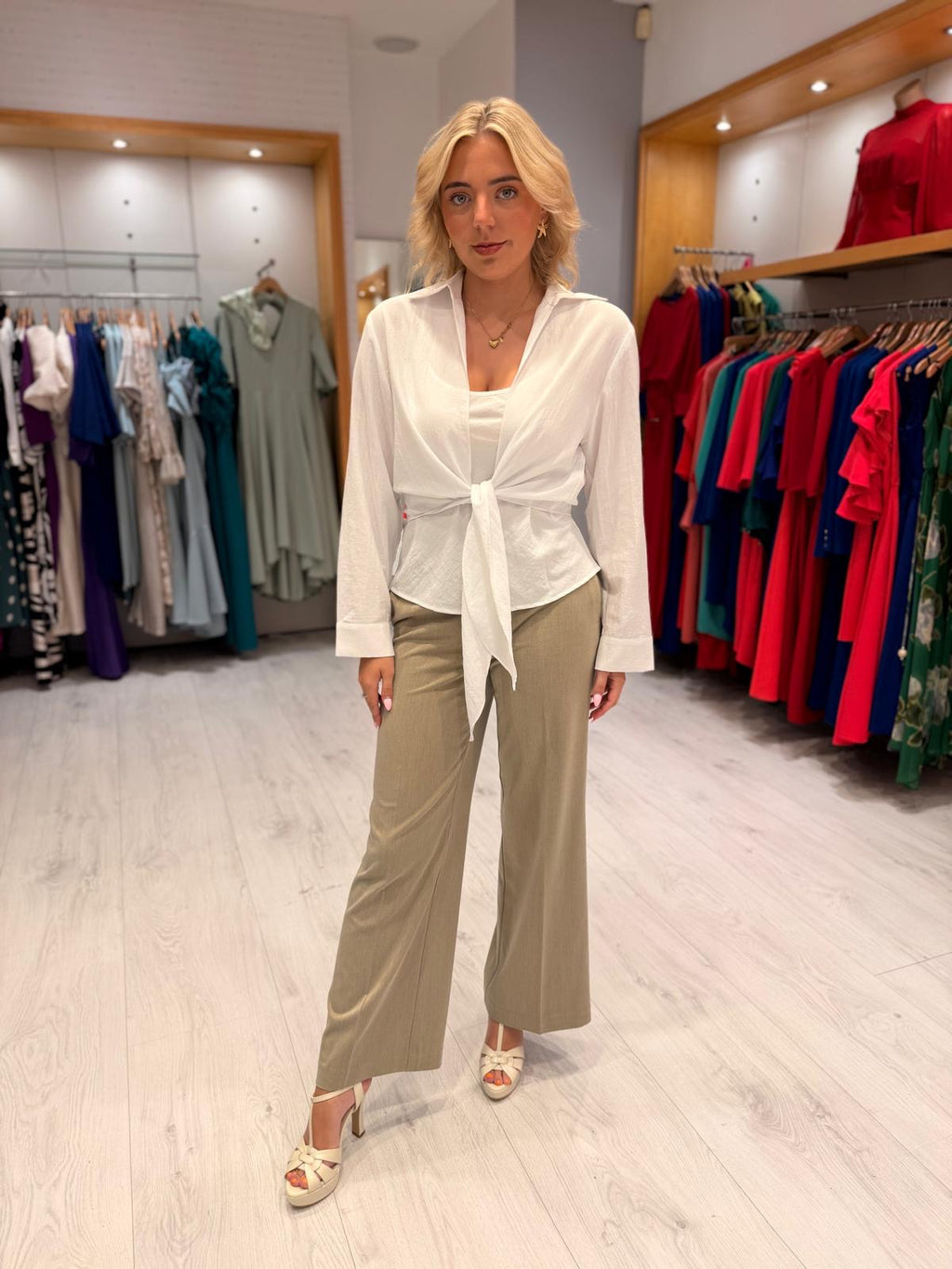 Yaya White Shirt