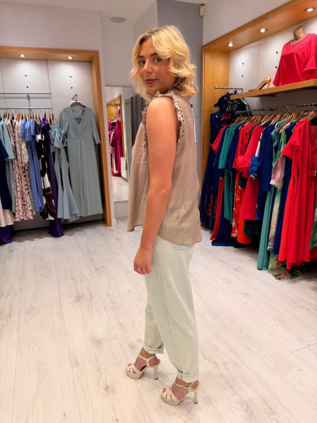 Co'Couture Frill Top
