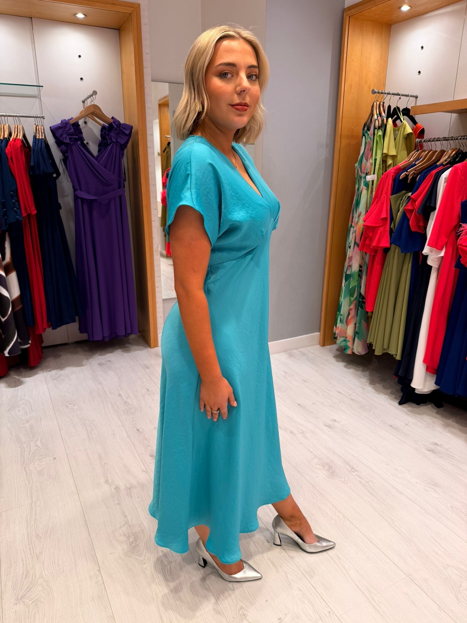 Arggido Turquoise Dress