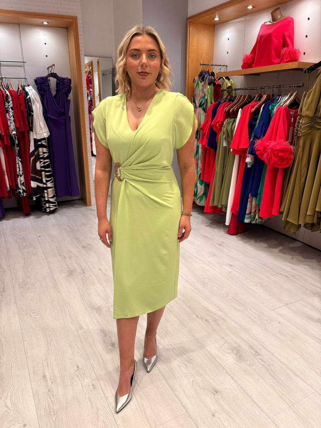 Casting Pistachio Dress
