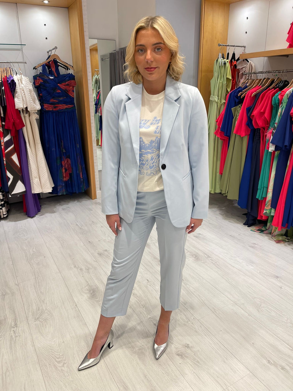 Kaffe Blue Sakura Blazer