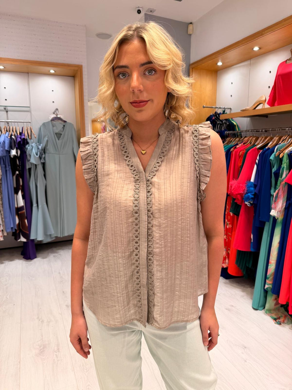 Co'Couture Frill Top