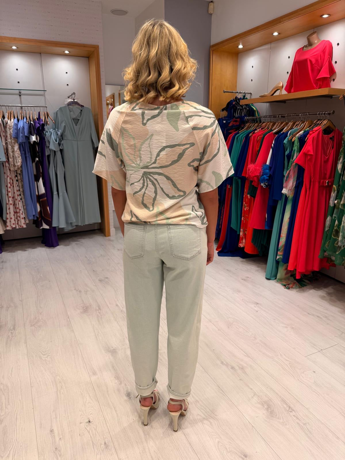 Smashed Lemon Print Blouse