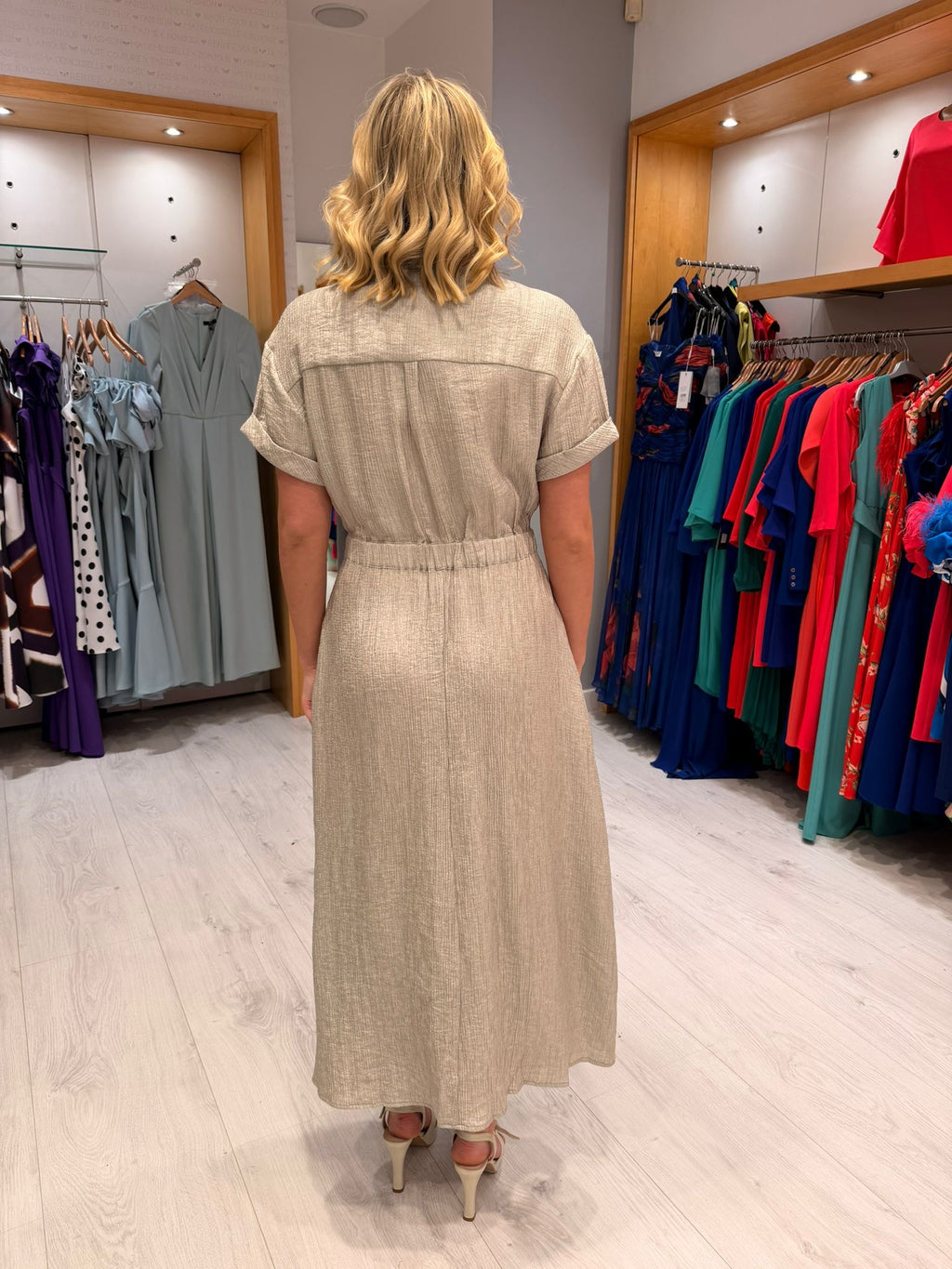 Co'Couture Silver Dress