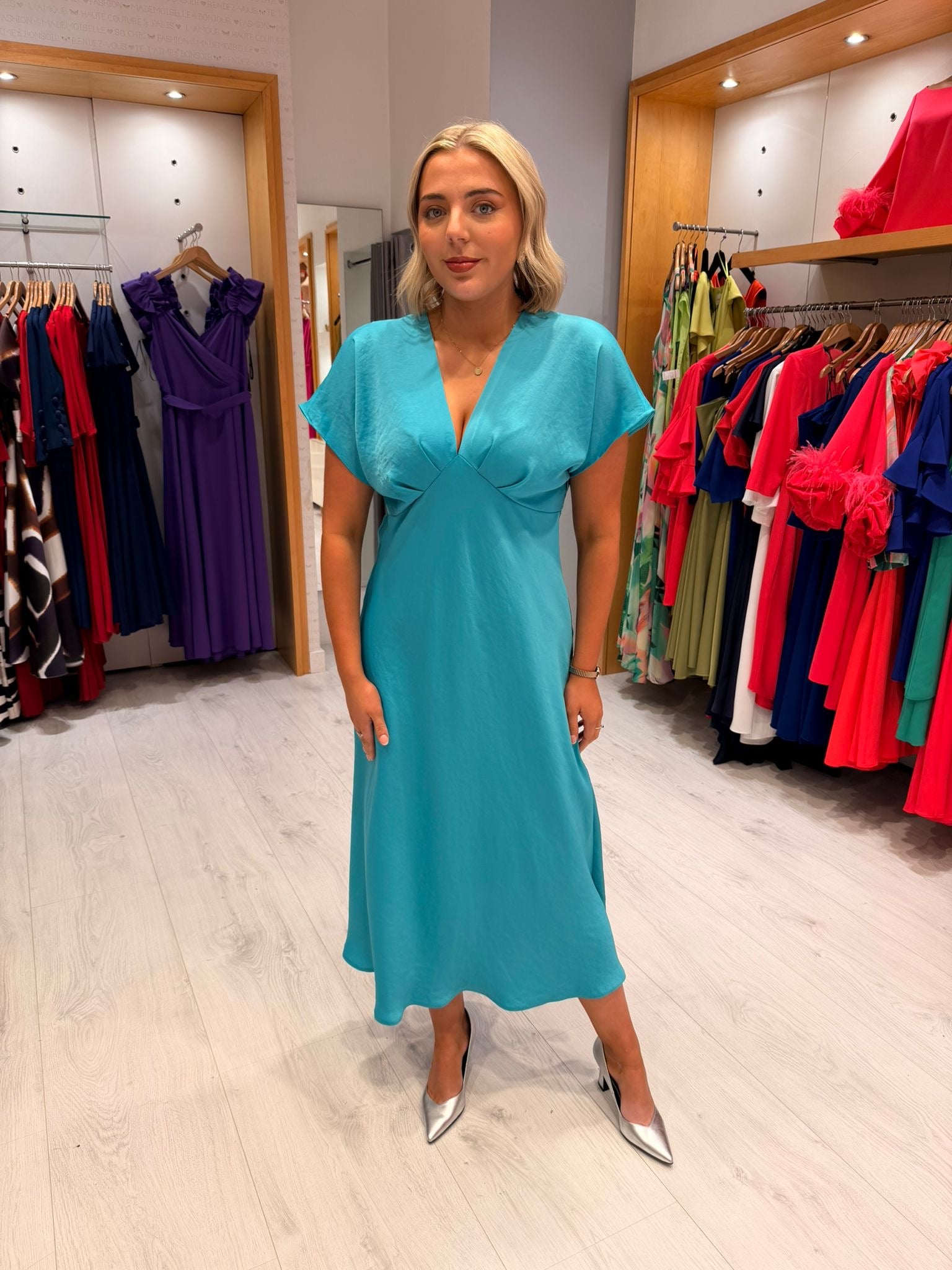 Arggido Turquoise Dress
