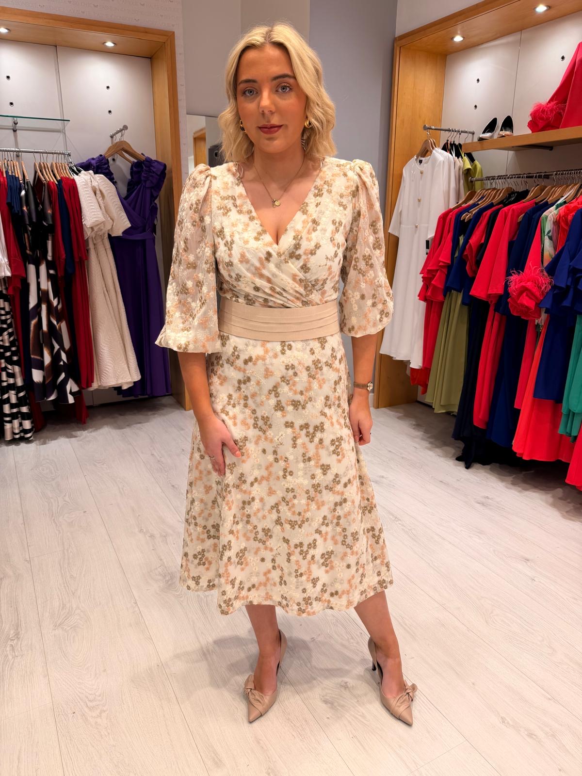 Rolemode Floral Midi Dress