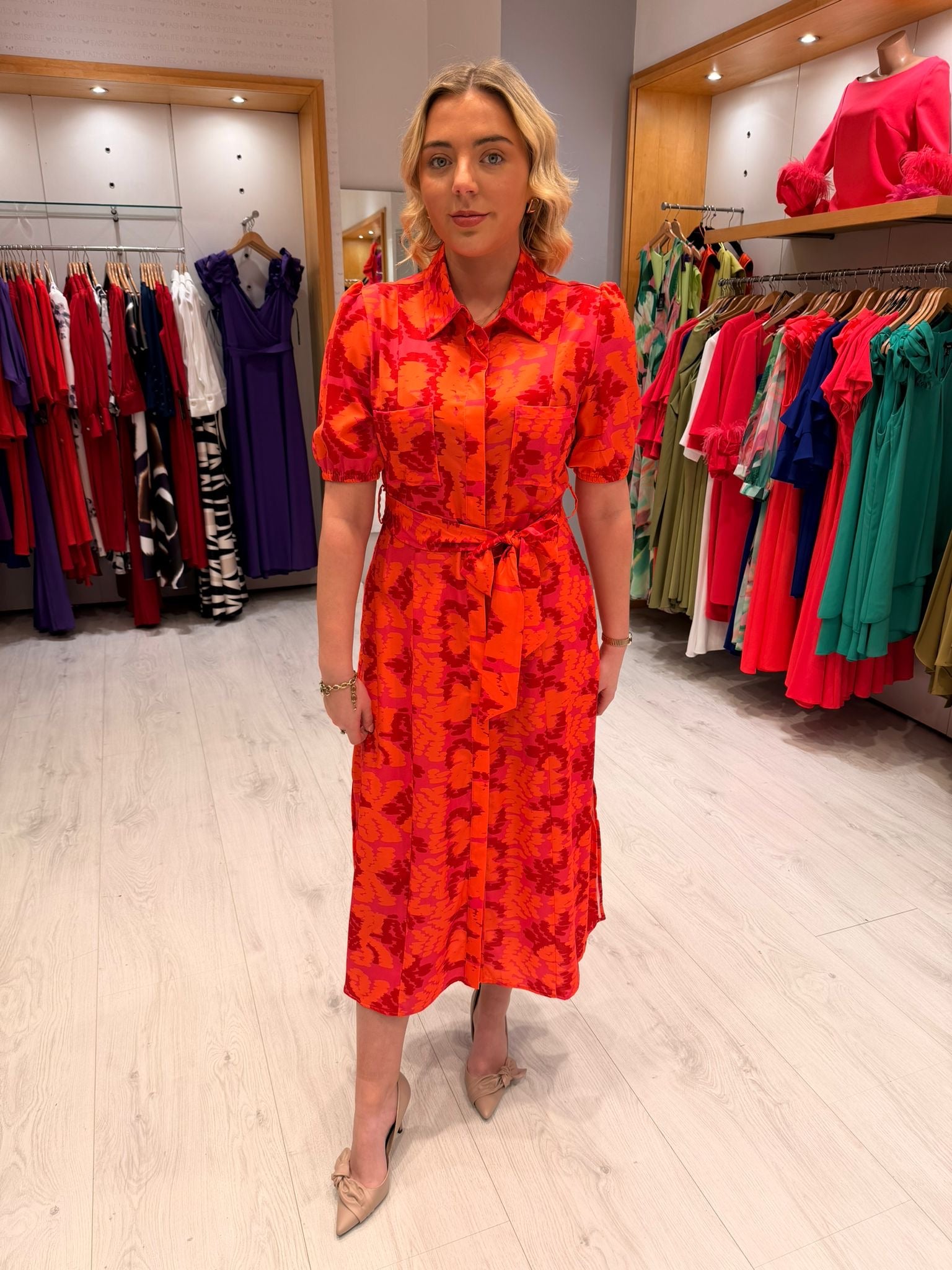 This Girls Curiosity Orange Dress