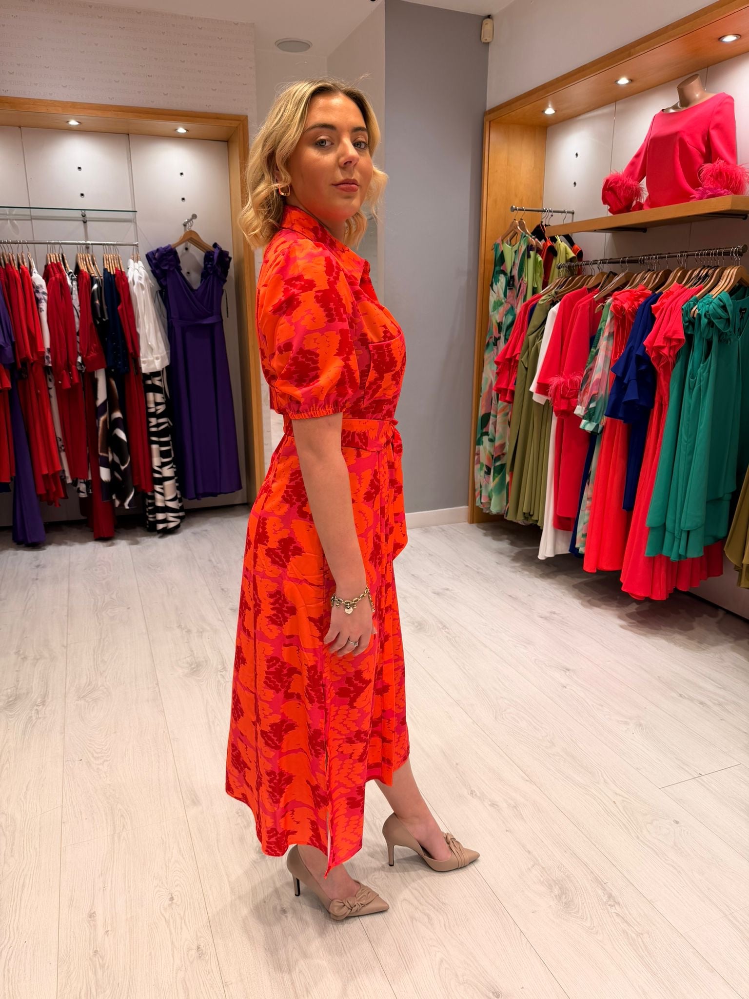 This Girls Curiosity Orange Dress