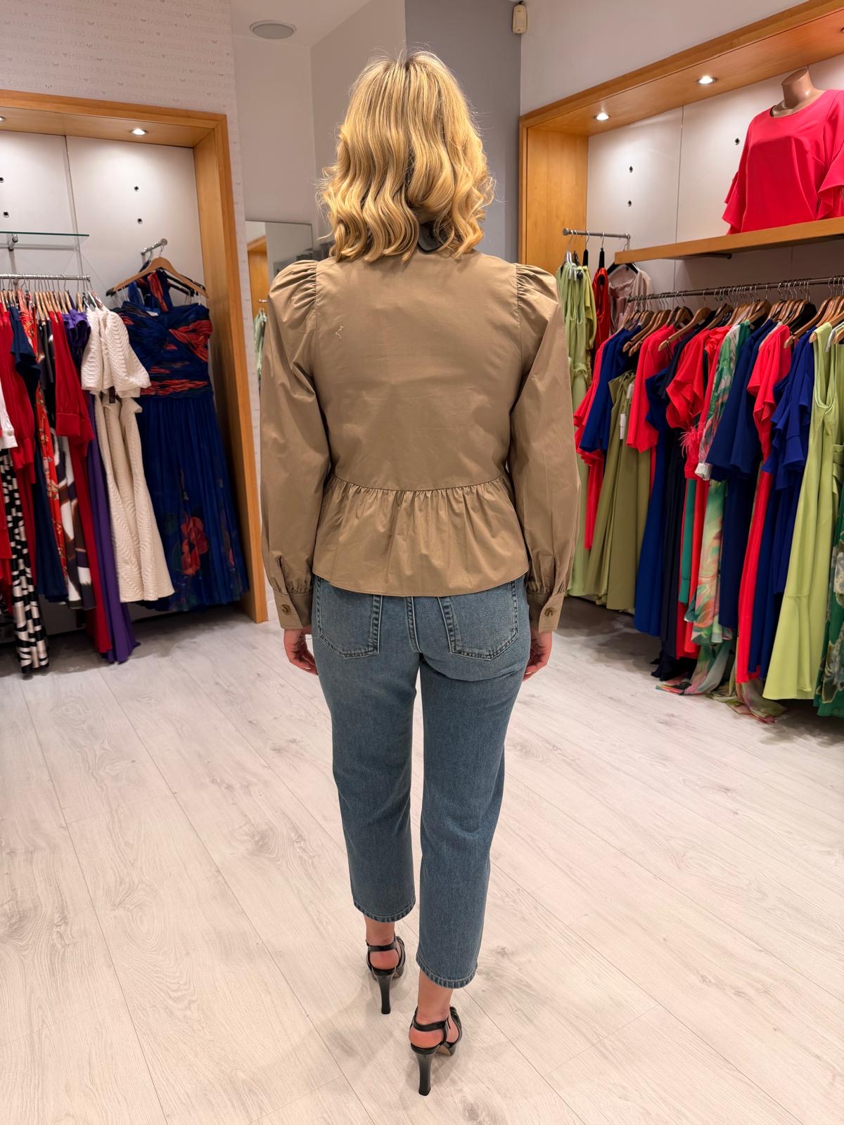Karen By Simonsen Peplum Top