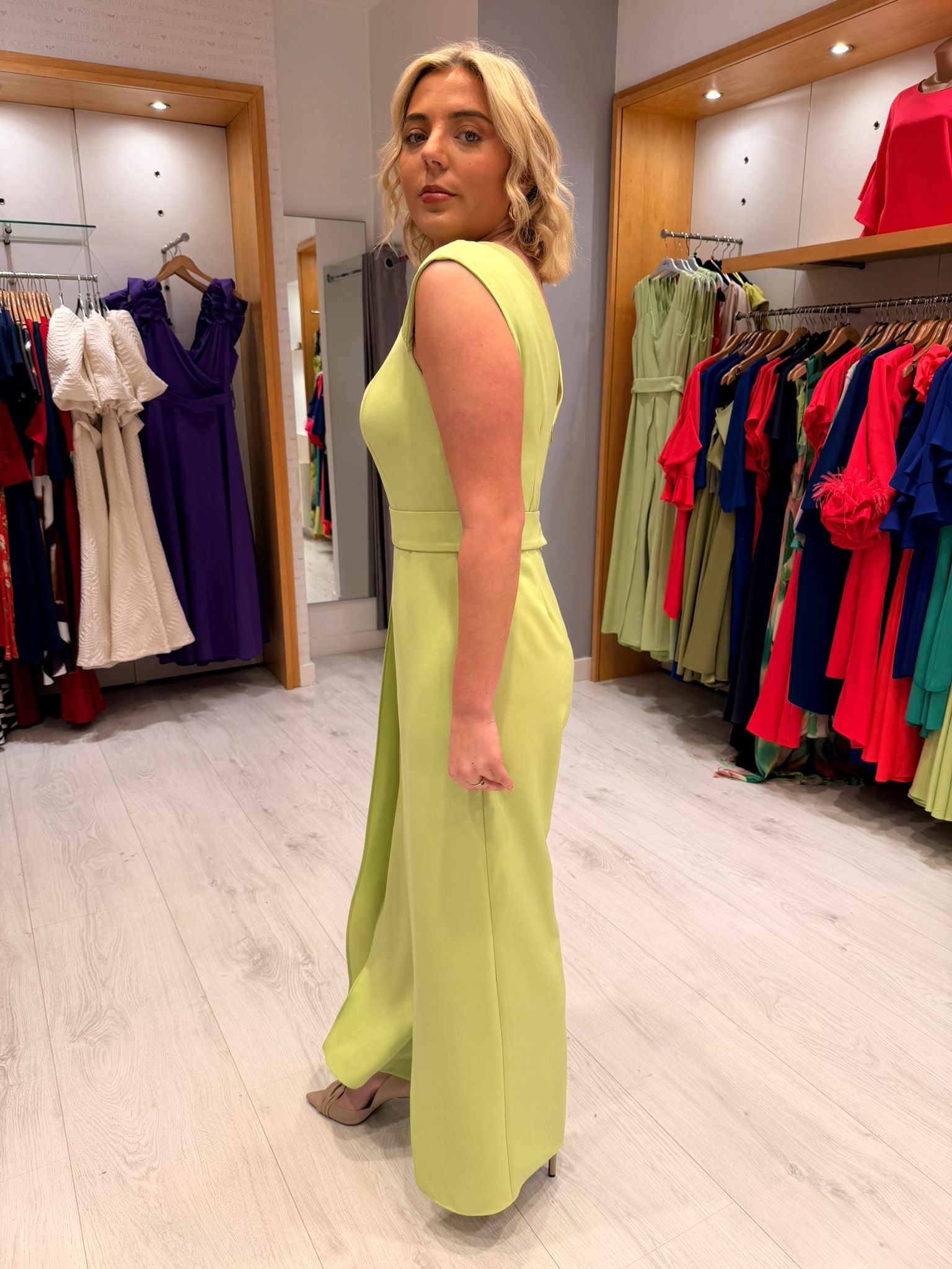 Casting Pistachio Jumpsuit