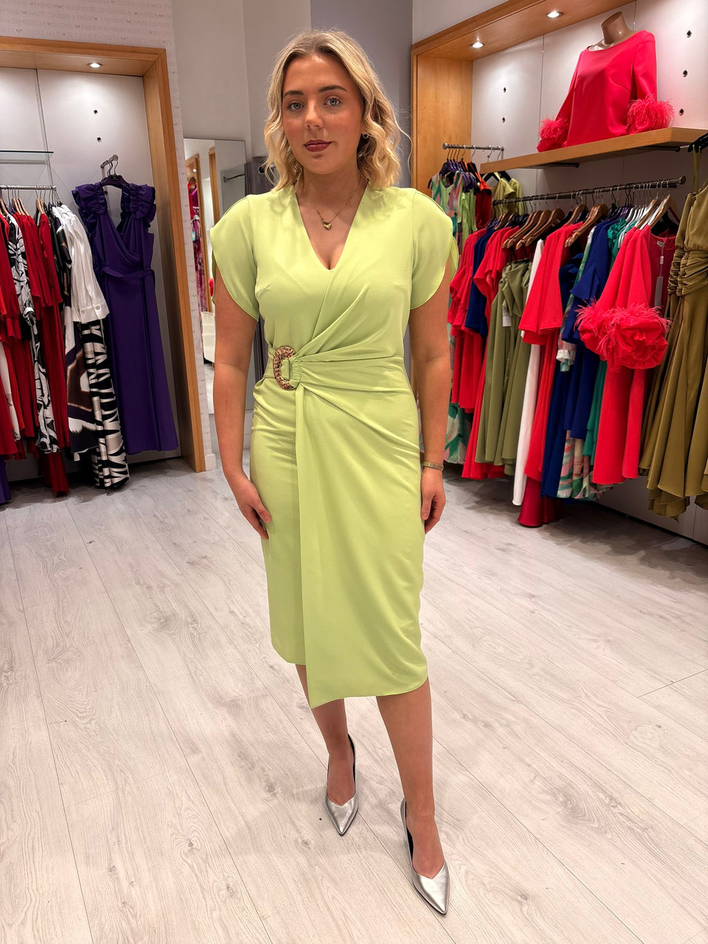Casting Pistachio Dress