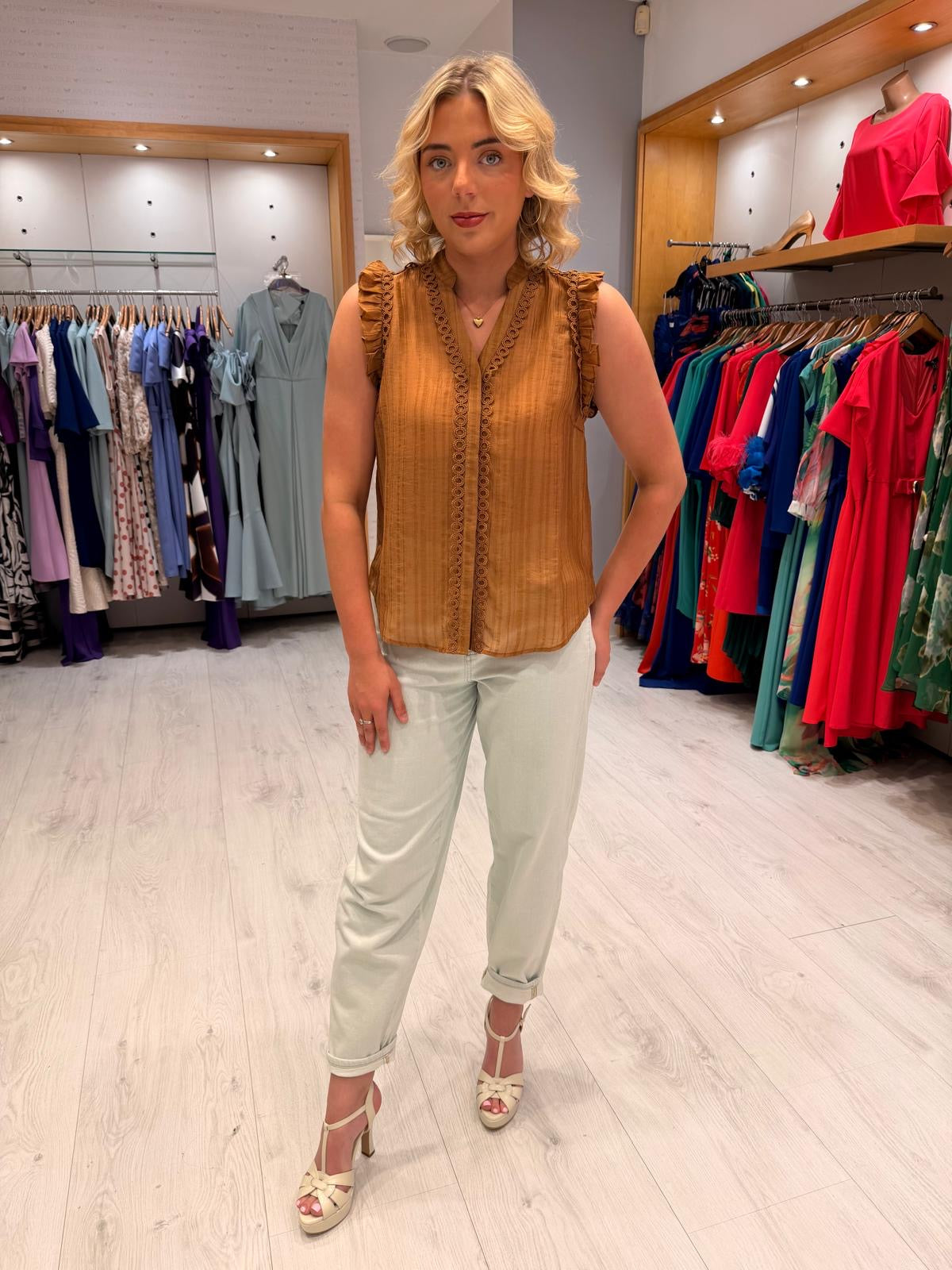 Co'Couture Frill Top