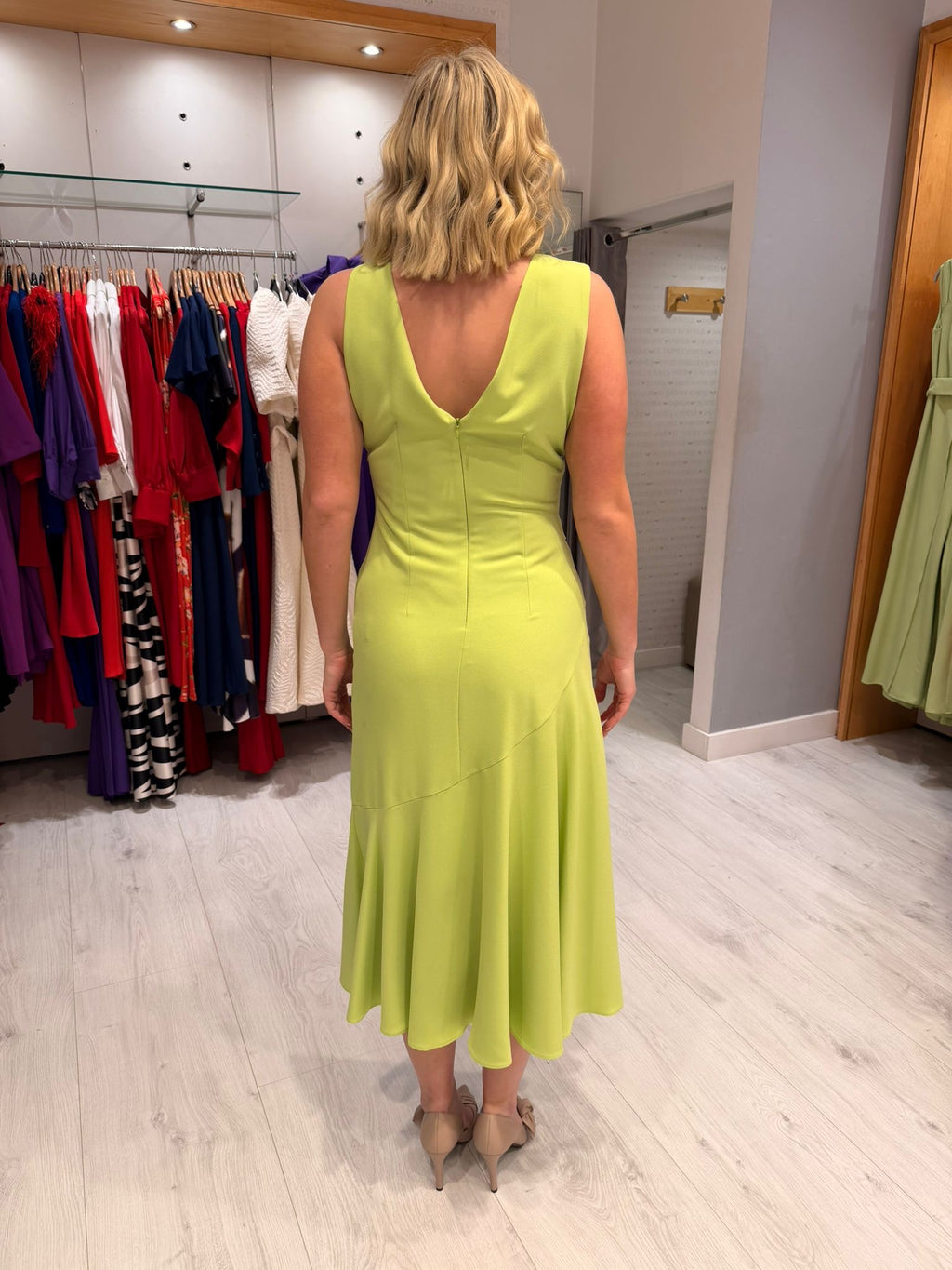 Casting Pistachio Dress