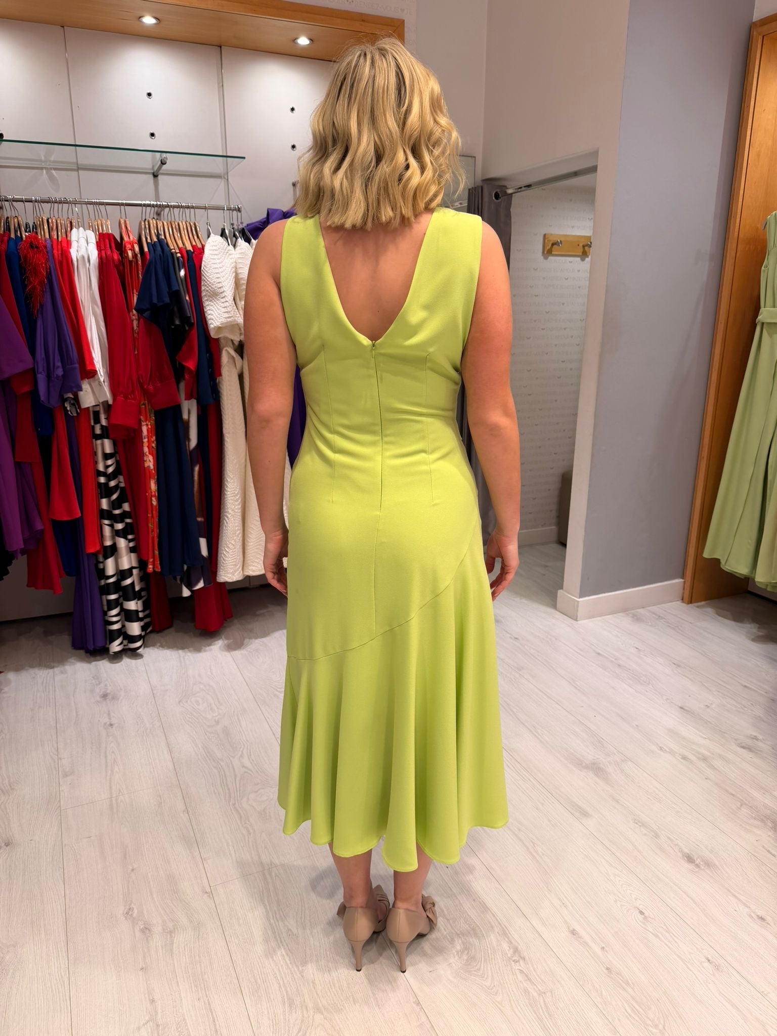 Casting Pistachio Dress