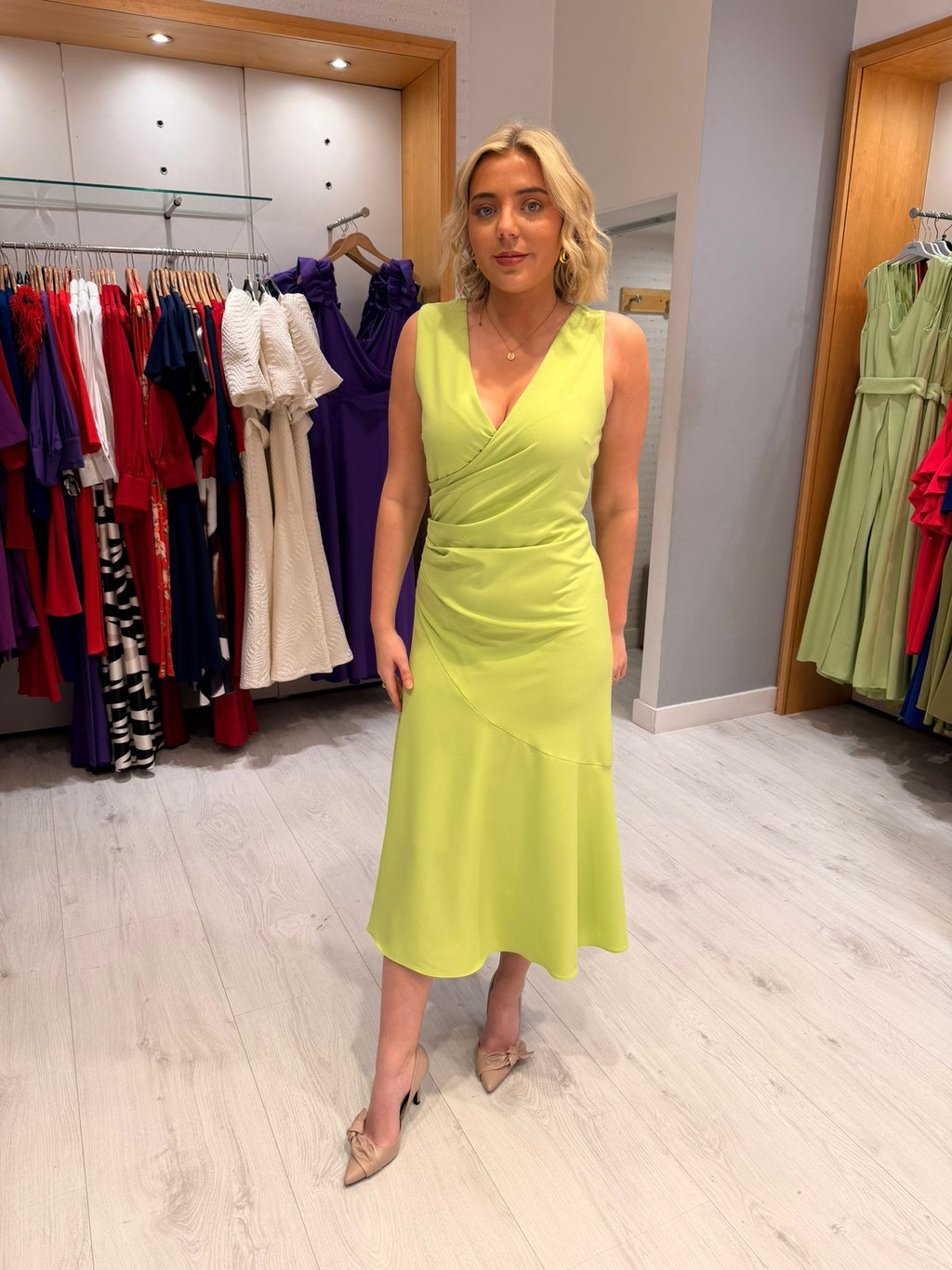 Casting Pistachio Dress
