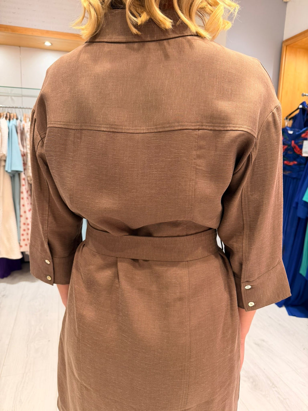 Yaya Brown Dress