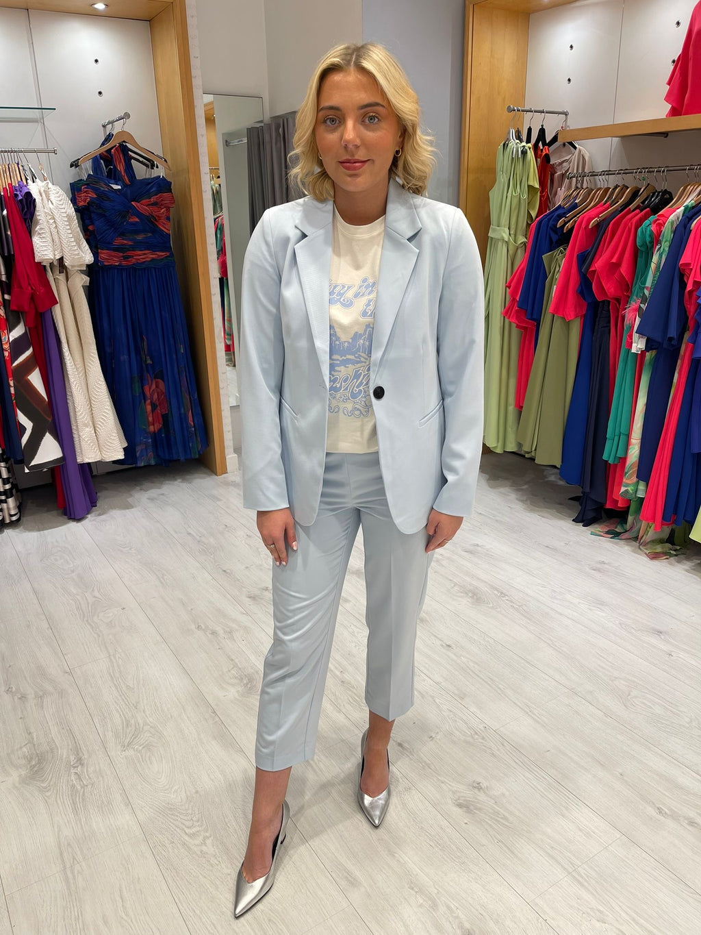 Kaffe Blue Sakura Trousers