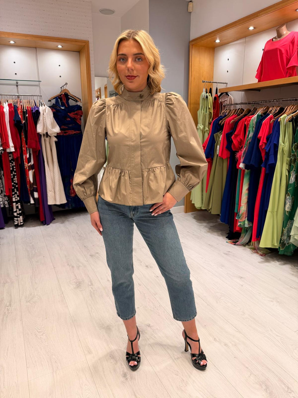 Karen By Simonsen Peplum Top