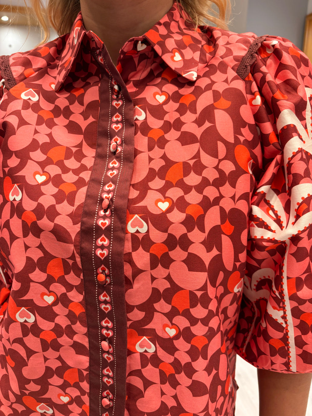 Emily Lovelock Cranberry Heart Shirt