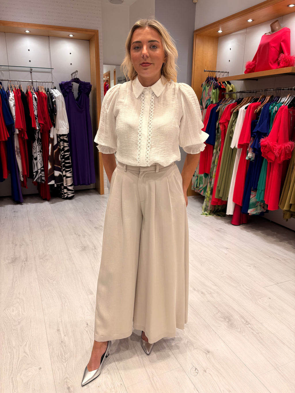 Co'Couture White Blouse