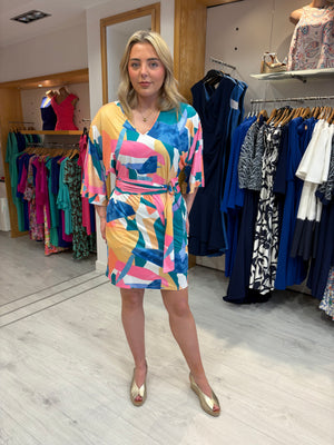 K Design Multi Print Sun Dress