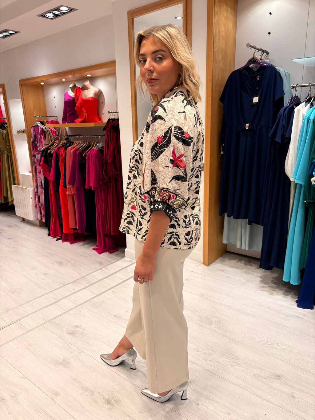 Emily Lovelock Print Blouse