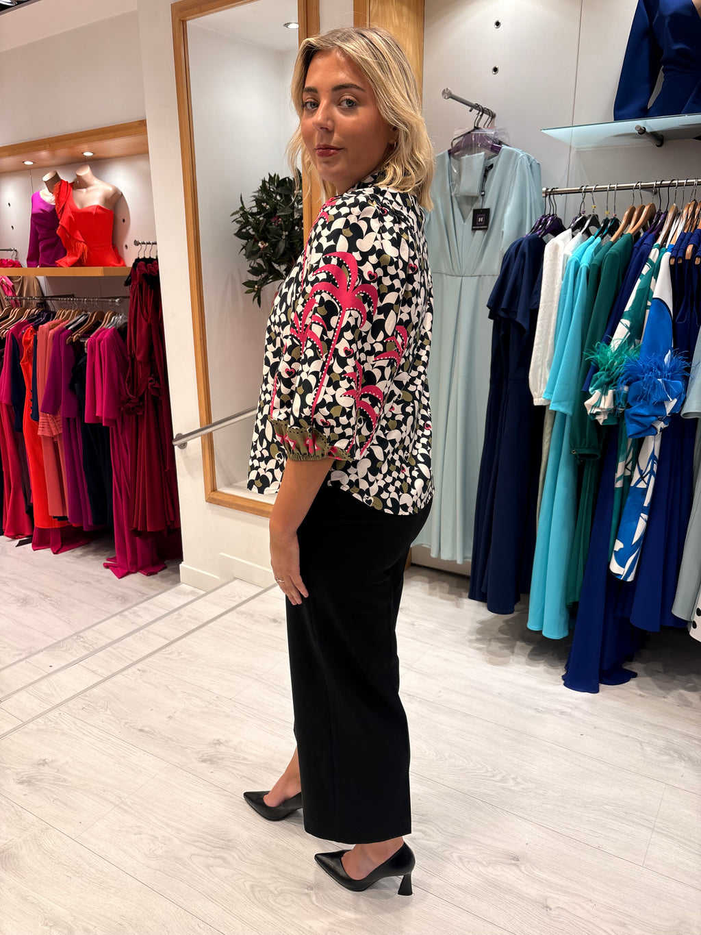 Emily Lovelock Print Blouse