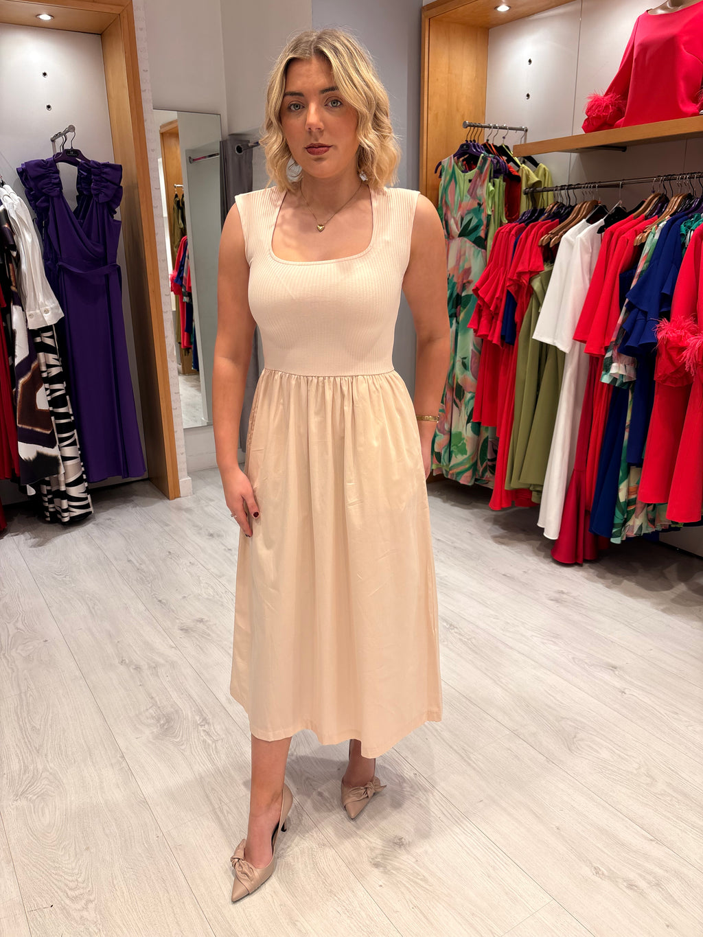 Soaked Ribbed Dress