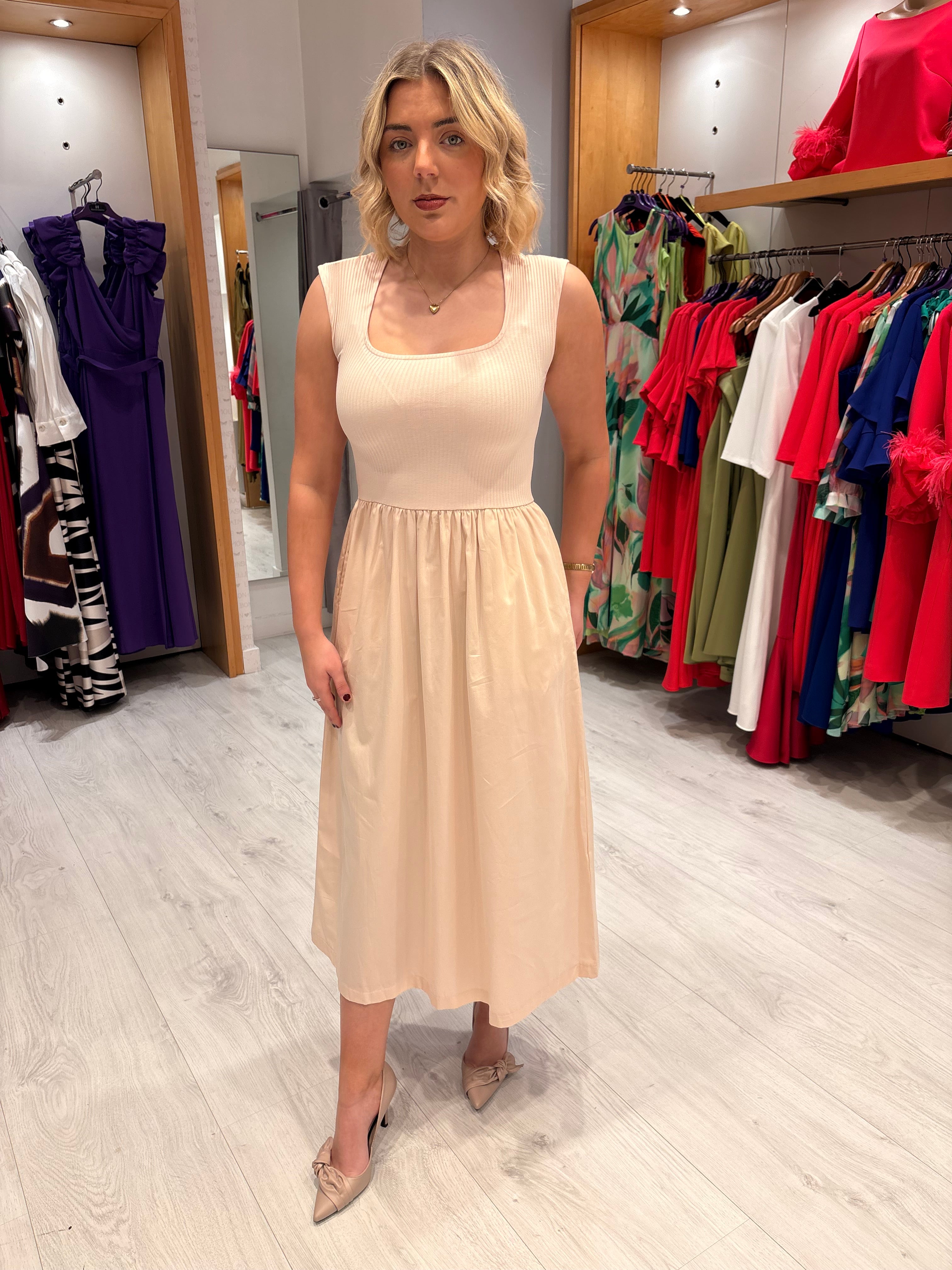 Soaked Ribbed Dress