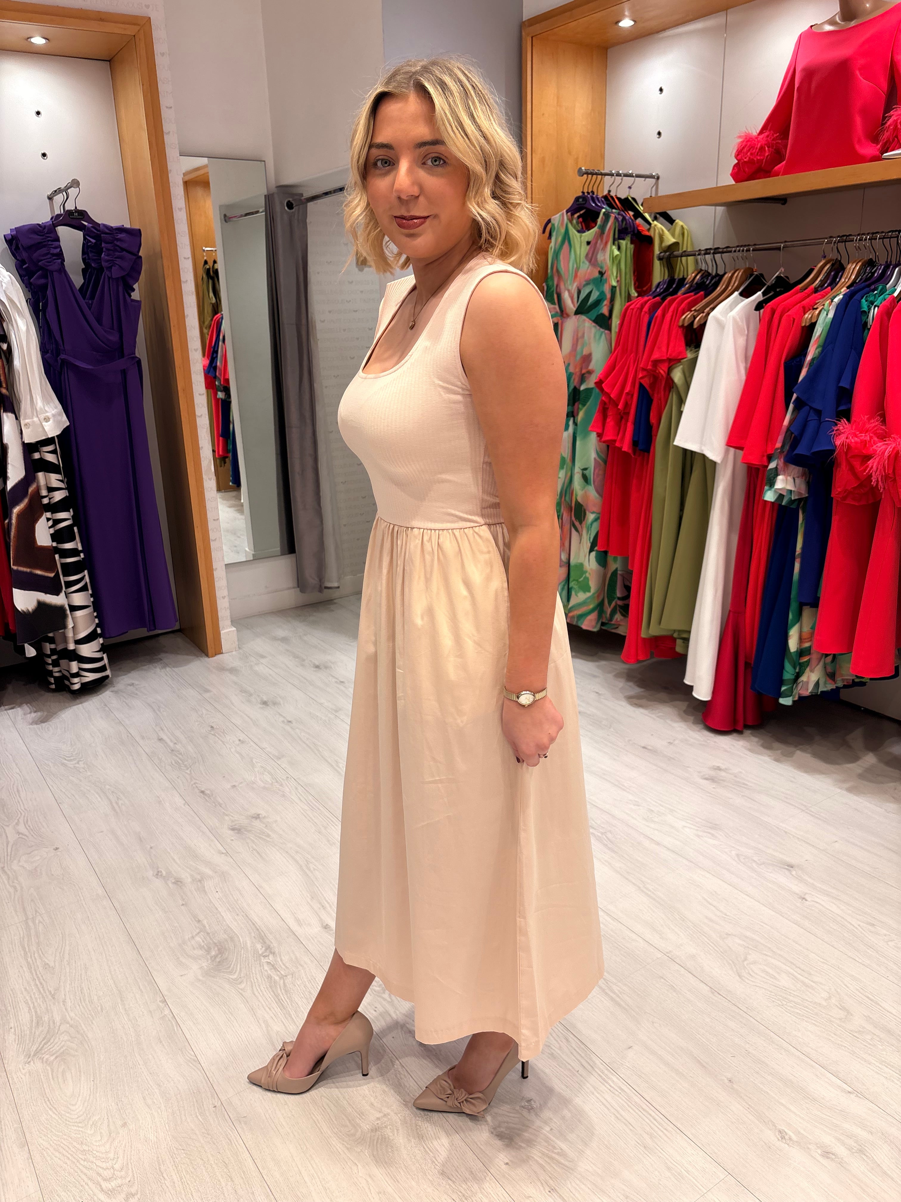 Soaked Ribbed Dress