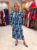 Kaffe Blue Flloral Dress