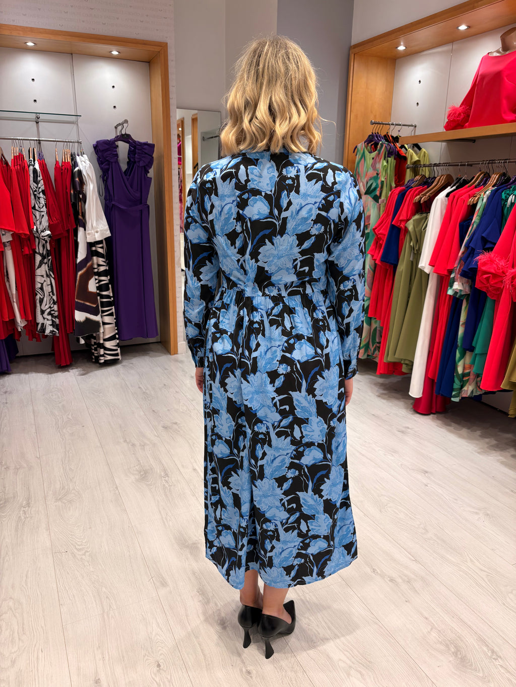 Kaffe Blue Flloral Dress